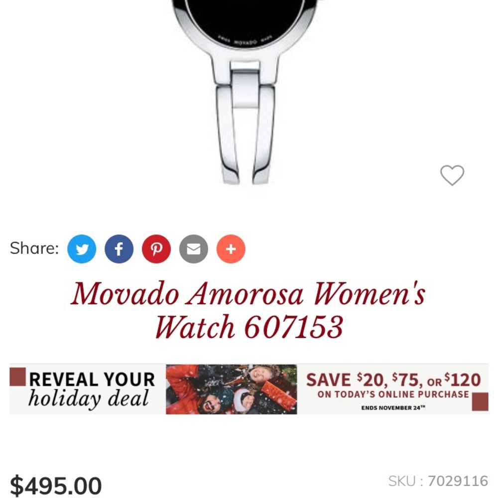 Movado Watch - Picture 2 of 2